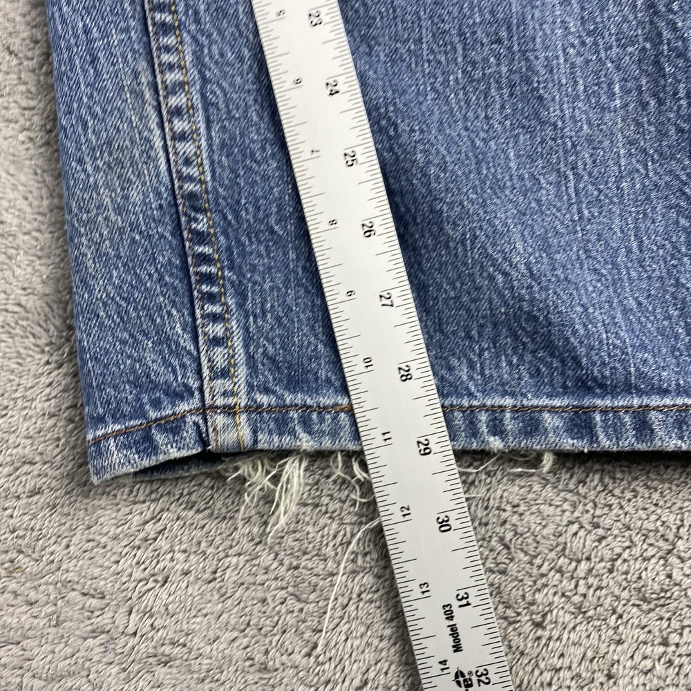 Levis 569 Loose Straight Jeans Mens 38x29 Blue Mid Rise Medium Wash - Picture 6 of 16
